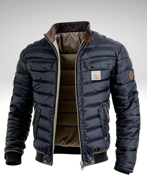 Elegante gesteppte Urban Jacke