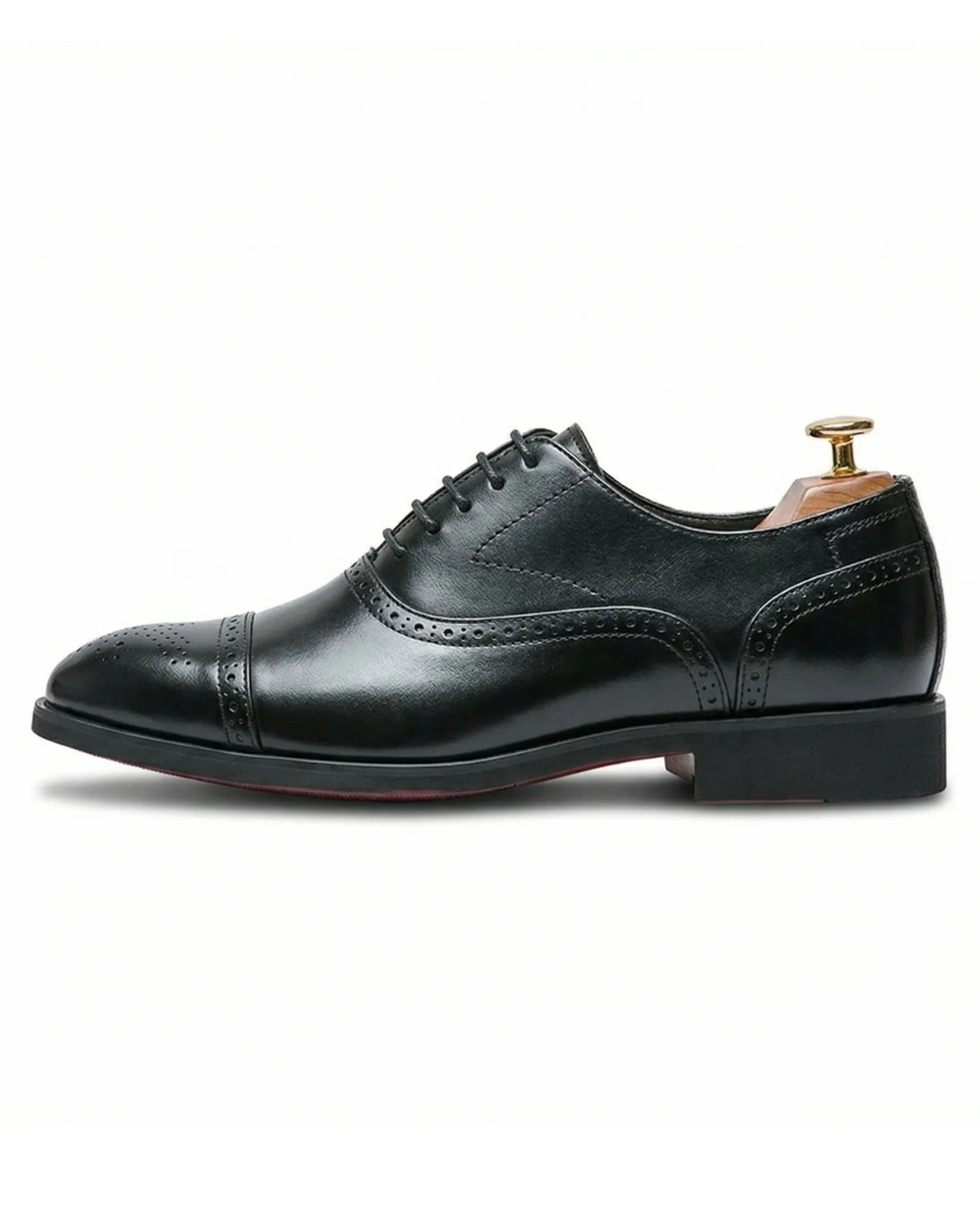 Elegante Oxford-Lederschuhe