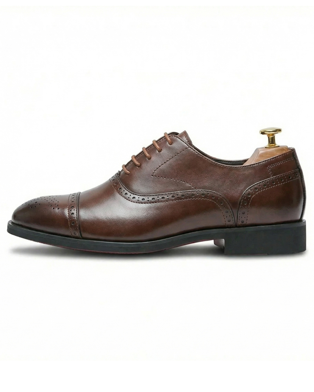 Elegante Oxford-Lederschuhe
