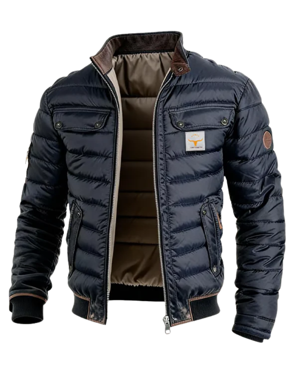 Elegante gesteppte Urban Jacke